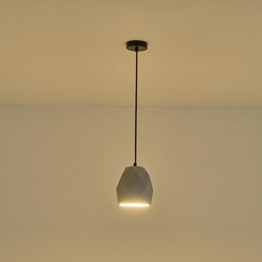 Suspension filaire 1xE27/40W/230V gris