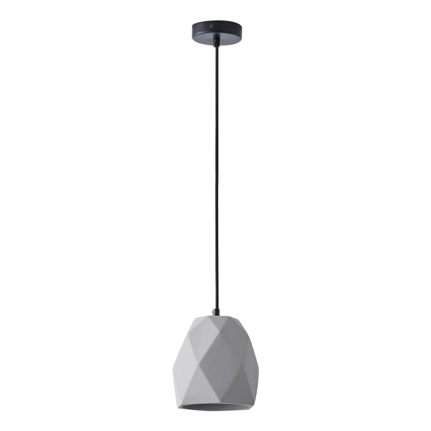 Suspension filaire 1xE27/40W/230V gris