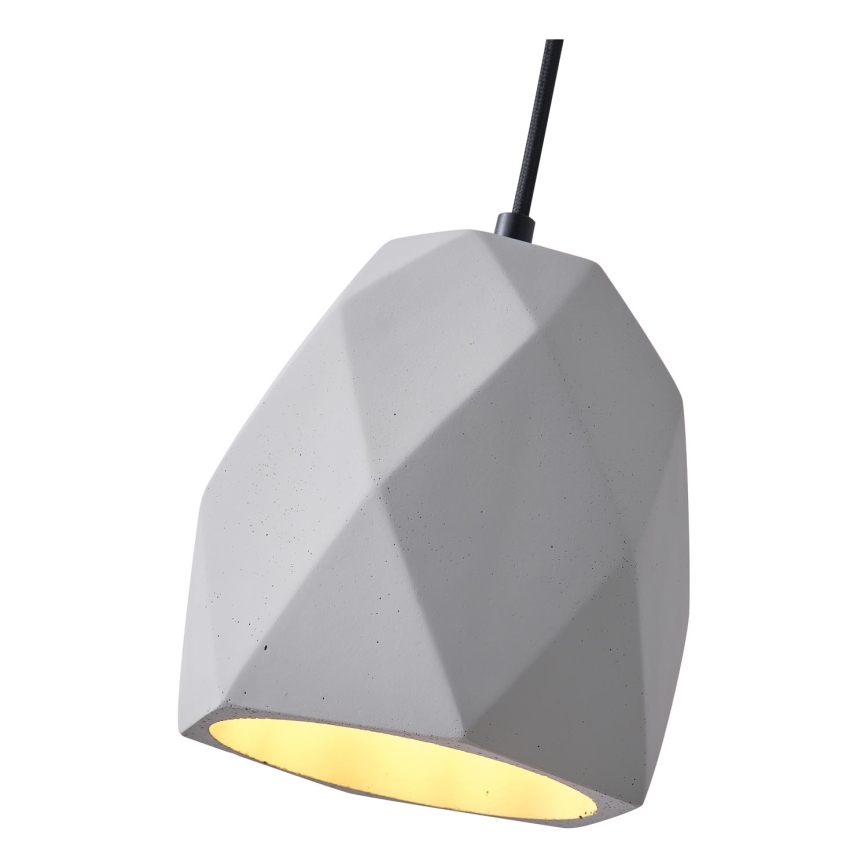 Suspension filaire 1xE27/40W/230V gris