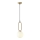 Suspension filaire 1xE27/40W/230V laiton