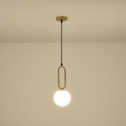 Suspension filaire 1xE27/40W/230V laiton