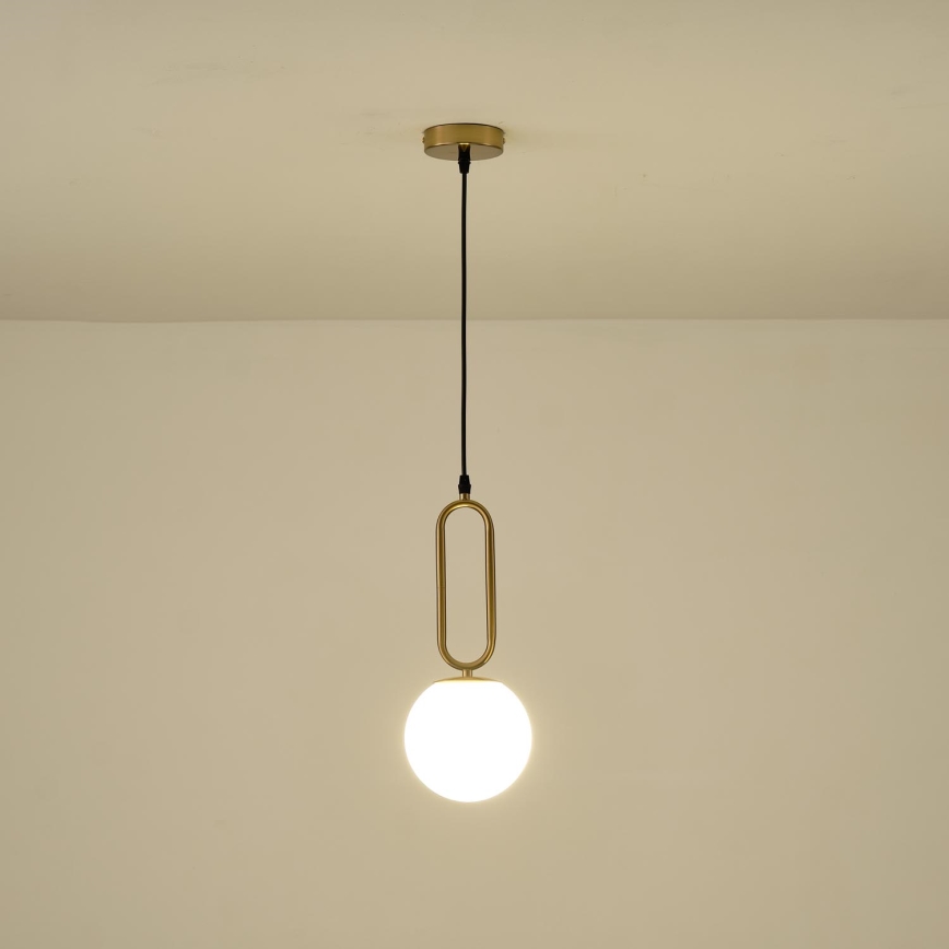 Suspension filaire 1xE27/40W/230V laiton