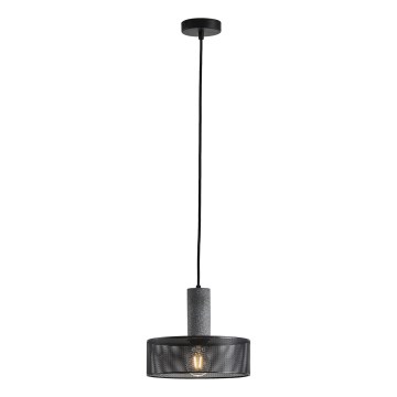 Suspension filaire 1xE27/40W/230V noir