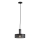 Suspension filaire 1xE27/40W/230V noir