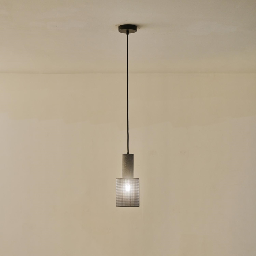 Suspension filaire 1xE27/40W/230V noir