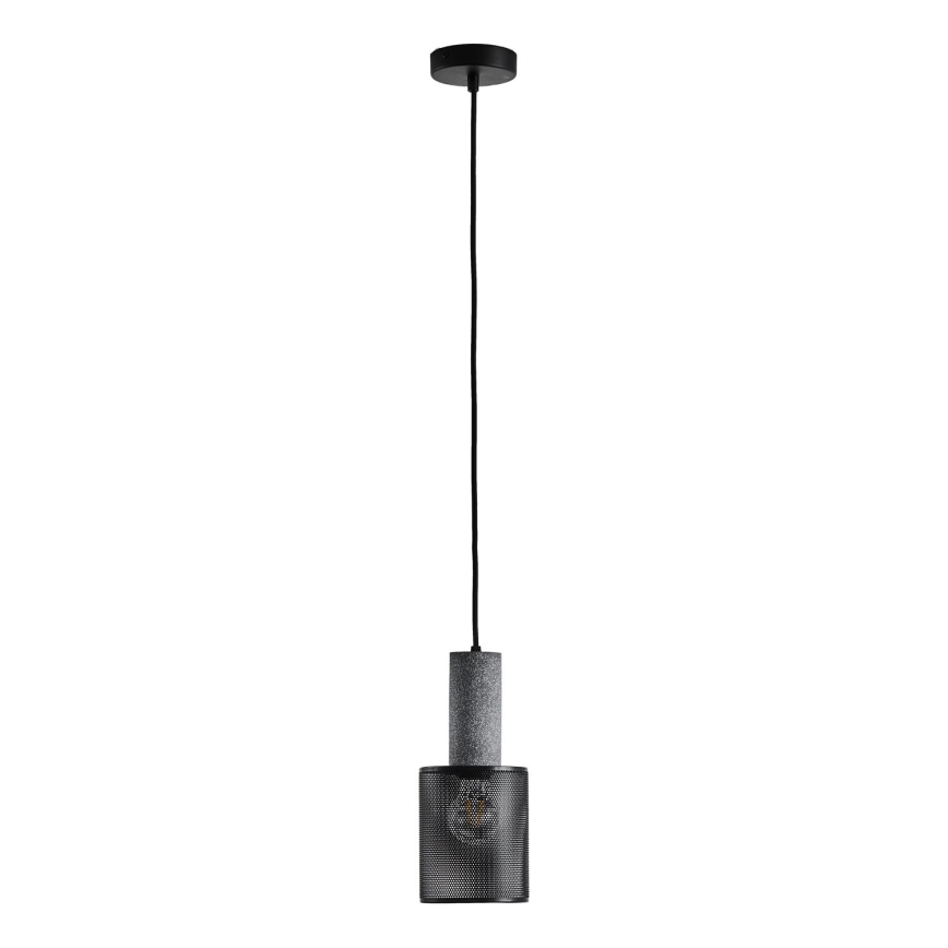 Suspension filaire 1xE27/40W/230V noir
