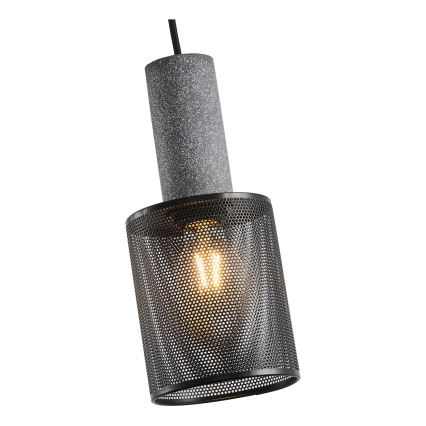 Suspension filaire 1xE27/40W/230V noir