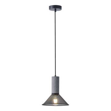 Suspension filaire 1xE27/40W/230V noir