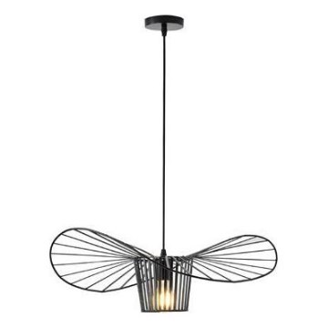 Suspension filaire 1xE27/40W/230V noir