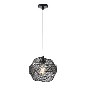 Suspension filaire 1xE27/40W/230V noir