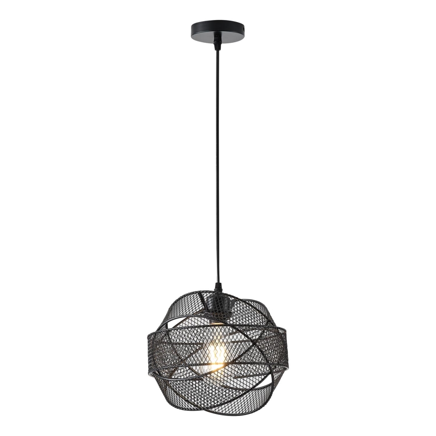 Suspension filaire 1xE27/40W/230V noir