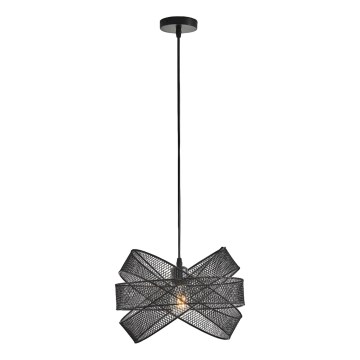 Suspension filaire 1xE27/40W/230V noir