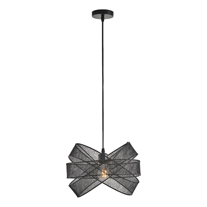 Suspension filaire 1xE27/40W/230V noir