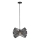 Suspension filaire 1xE27/40W/230V noir