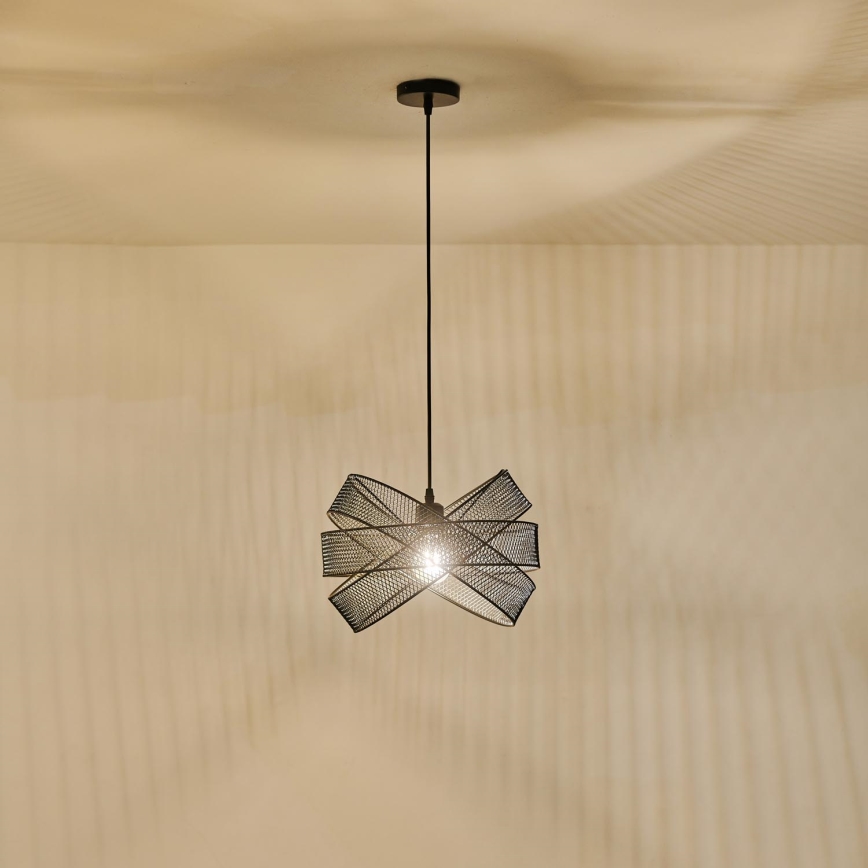 Suspension filaire 1xE27/40W/230V noir