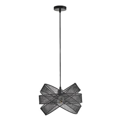 Suspension filaire 1xE27/40W/230V noir