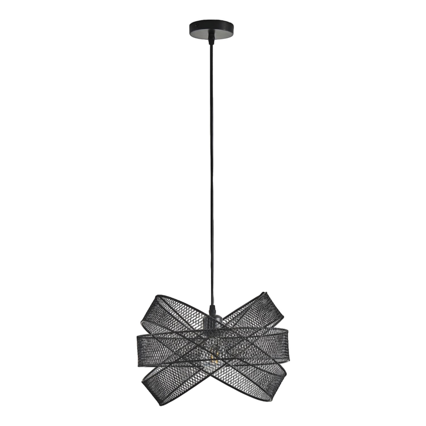Suspension filaire 1xE27/40W/230V noir