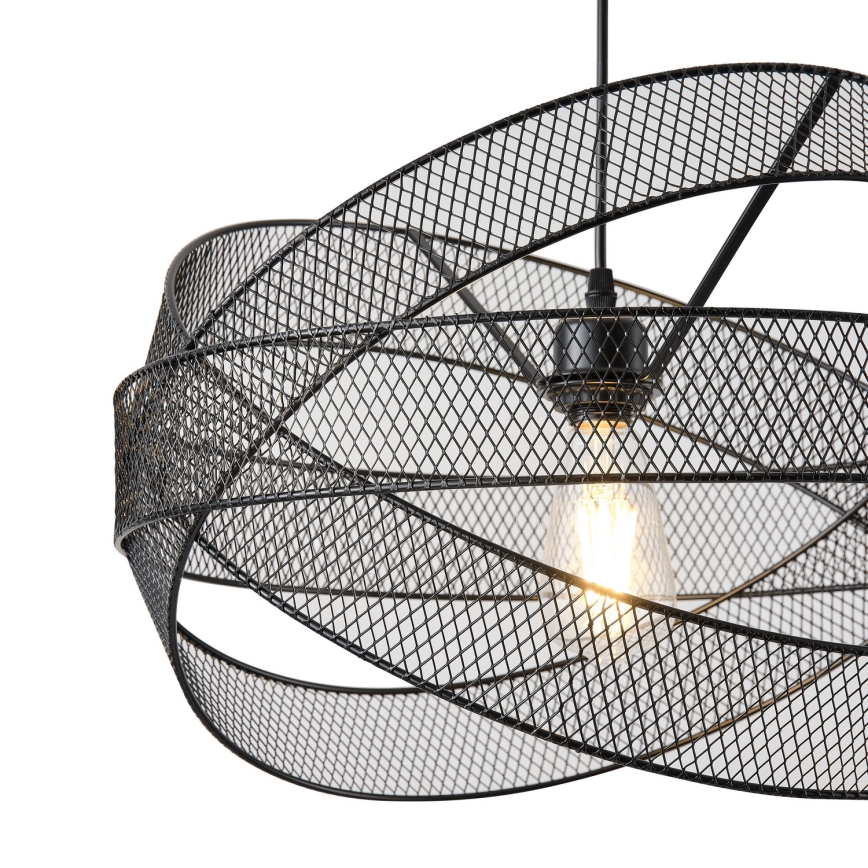 Suspension filaire 1xE27/40W/230V noir