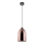 Suspension filaire 1xE27/60W/230V d. 17 cm cuivre