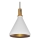 Suspension filaire 1xE27/60W/230V d. 23 cm blanc