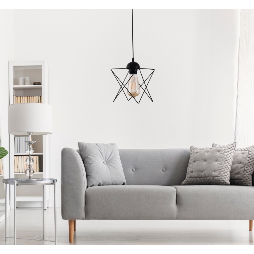 Suspension filaire 1xE27/60W/230V