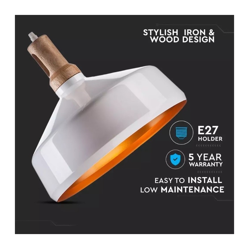 Suspension filaire 1xE27/60W/230V