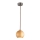 Suspension filaire 1xGU10/10W/230V frêne/bois massif marron