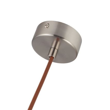 Suspension filaire 1xGU10/10W/230V frêne/bois massif marron