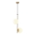 Suspension filaire 2xE27/40W/230V laiton