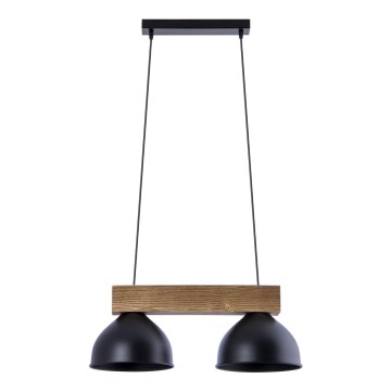 Suspension filaire 2xE27/60W/230V