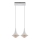 Suspension filaire 2xLED/9W/230V blanc