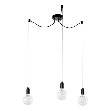 Suspension filaire 3xE27/60W/230V araignée