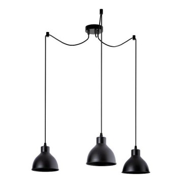 Suspension filaire 3xE27/60W/230V araignée