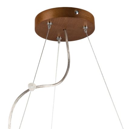 Suspension filaire 3xE27/60W/230V ø 47 cm pin