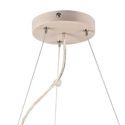 Suspension filaire 3xE27/60W/230V ø 47 cm pin