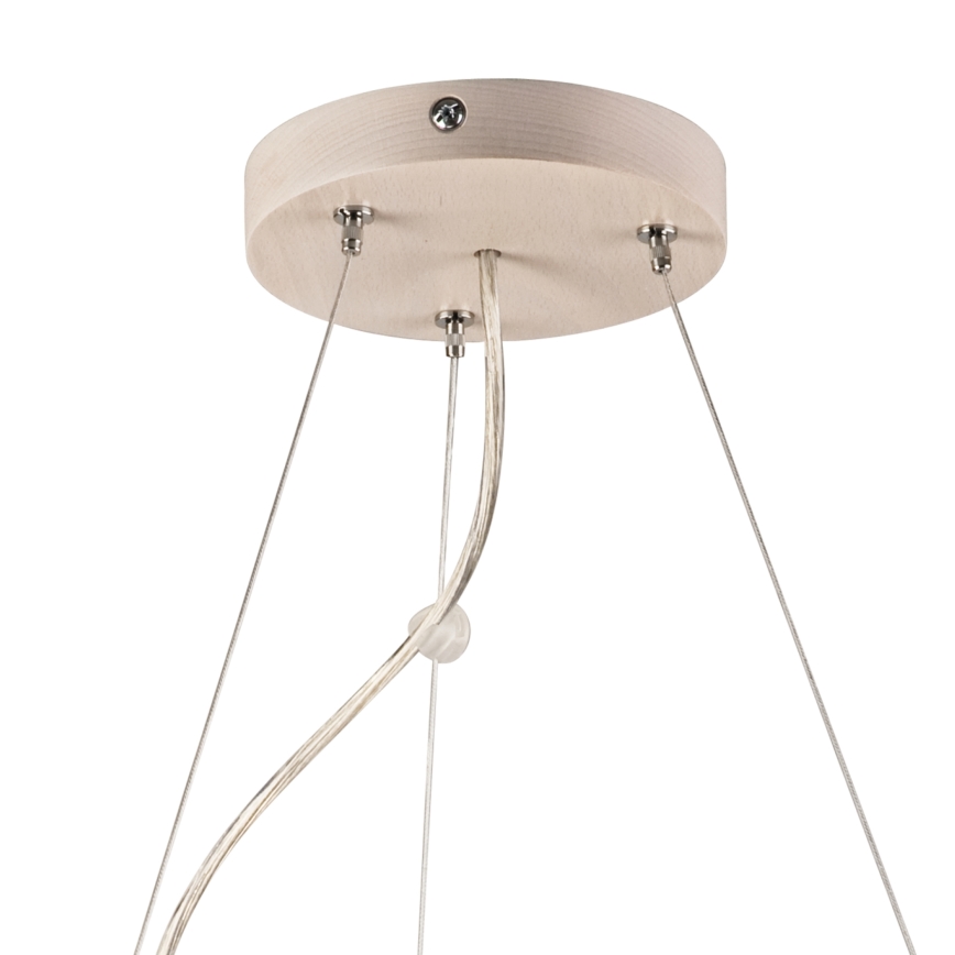 Suspension filaire 3xE27/60W/230V ø 47 cm pin
