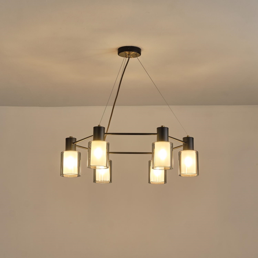 Suspension filaire 6xE14/15W/230V