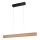 Suspension filaire à intensité variable CONOR LED/34,5W/230V chêne