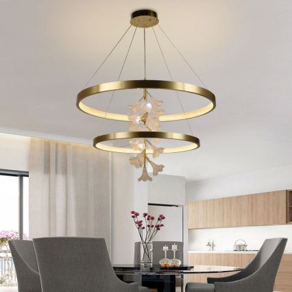 Suspension filaire à intensité variable LED/100W/230V 3000-6500K + télécommande