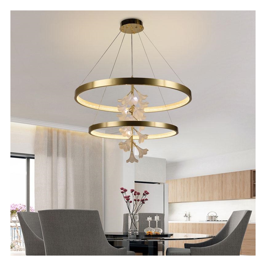 Suspension filaire à intensité variable LED/100W/230V 3000-6500K + télécommande