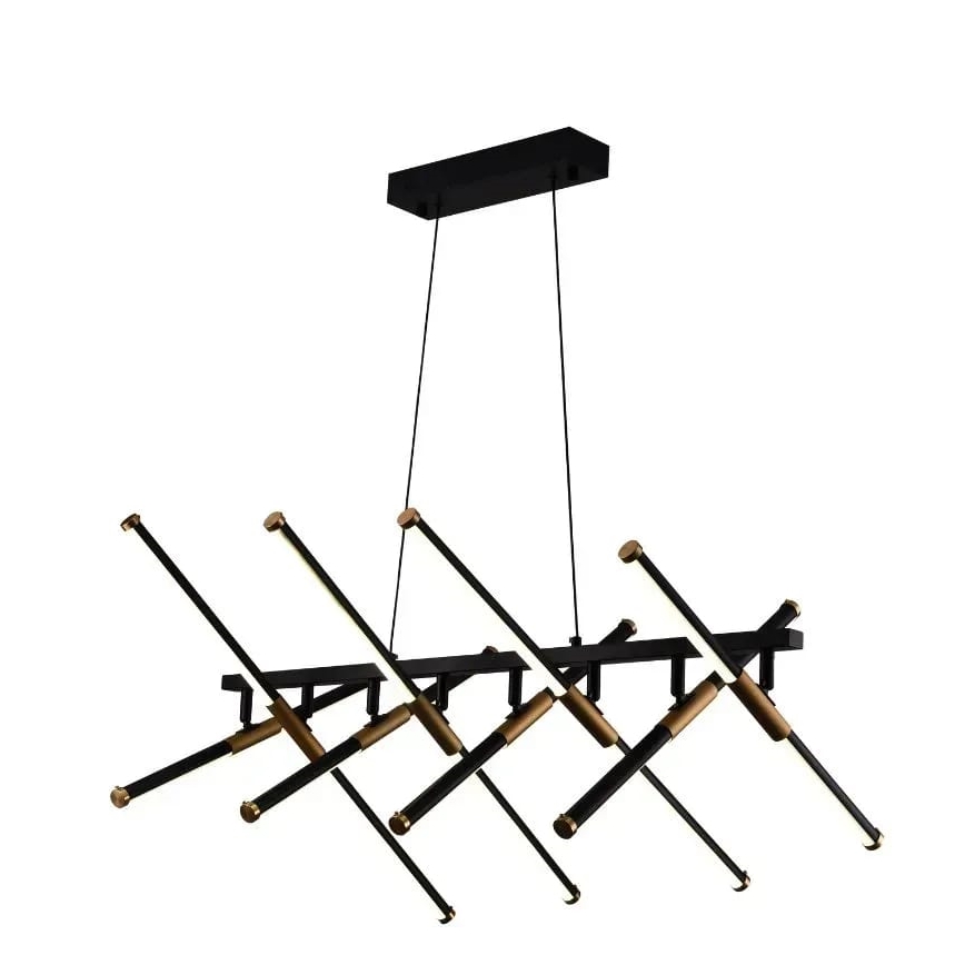 Suspension filaire à intensité variable LED/100W/230V 3000-6500K + télécommande