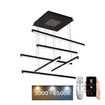 Suspension filaire à intensité variable LED/100W/230V 3000-6500K + télécommande