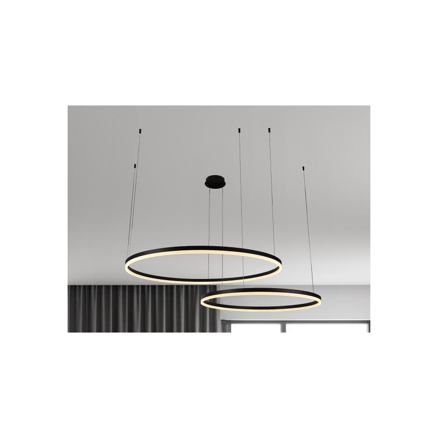 Suspension filaire à intensité variable LED/100W/230V 3000-6500K + Télécommande