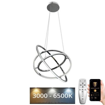 Suspension filaire à intensité variable LED/105W/230V 3000-6500K d. 60 cm + Télécommande