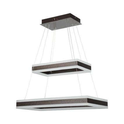 Suspension filaire à intensité variable LED/113W/230V 3000K marron
