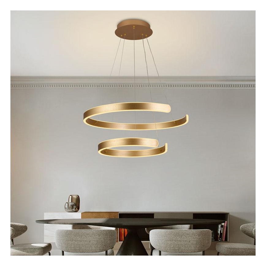 Suspension filaire à intensité variable LED/120W/230V 3000-6500K + télécommande