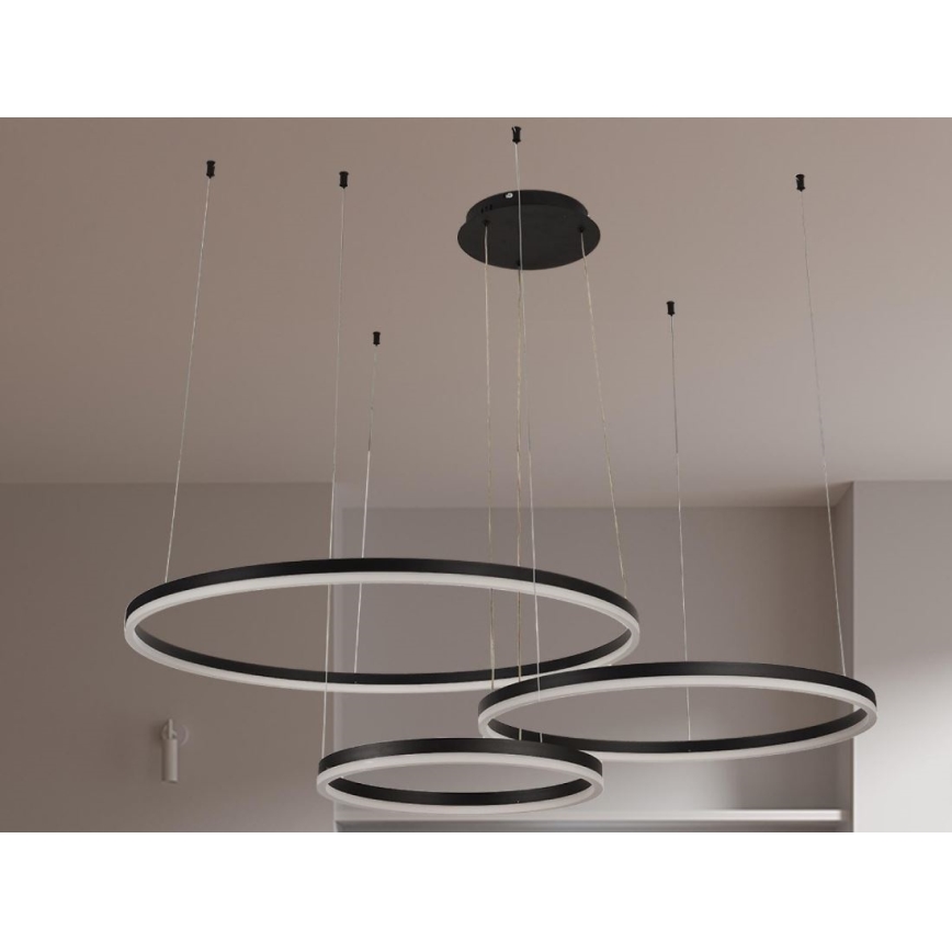 Suspension filaire à intensité variable LED/125W/230V 3000-6500K + Télécommande