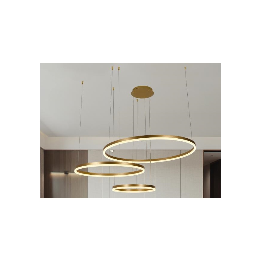 Suspension filaire à intensité variable LED/125W/230V 3000-6500K + Télécommande