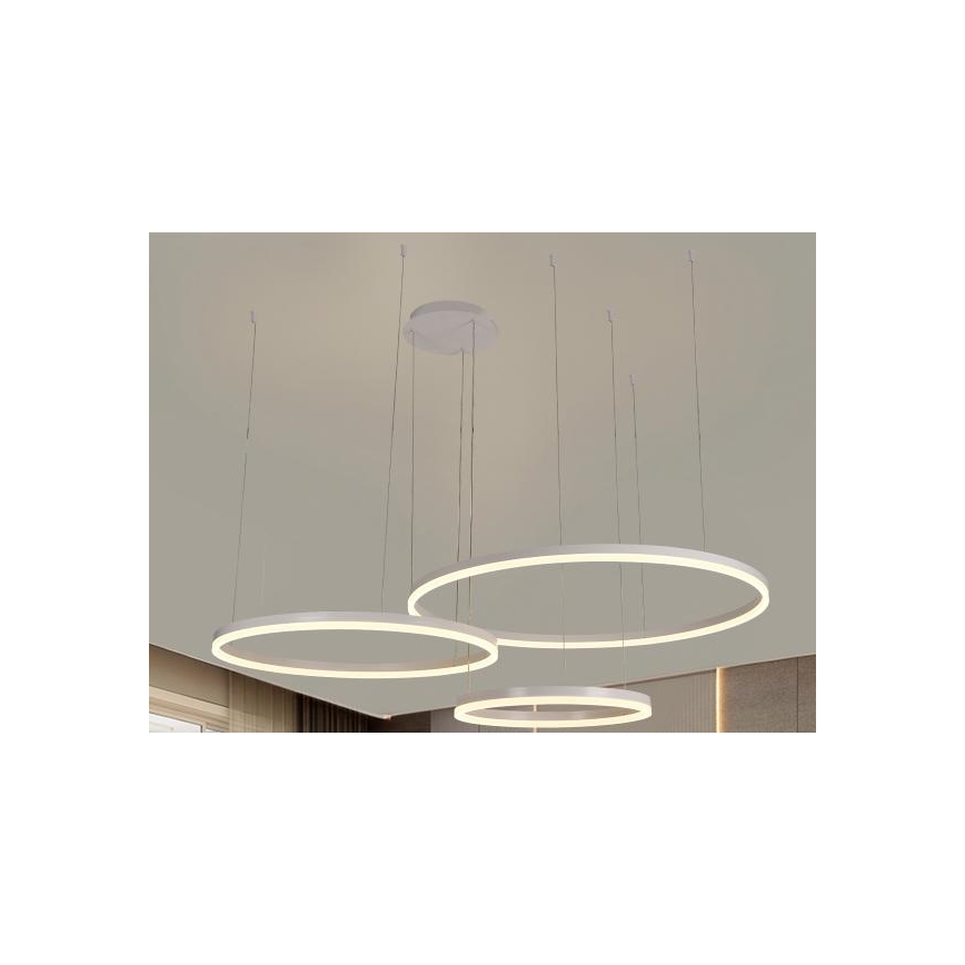 Suspension filaire à intensité variable LED/125W/230V 3000-6500K + Télécommande