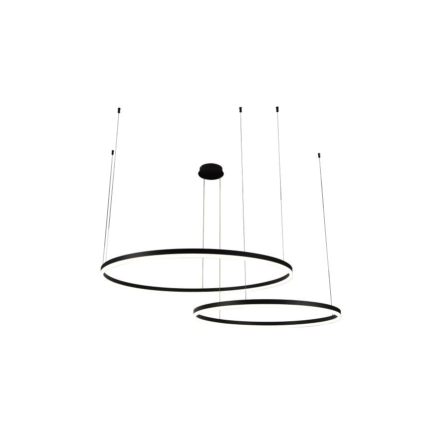Suspension filaire à intensité variable LED/128W/230V 3000-6500K + Télécommande